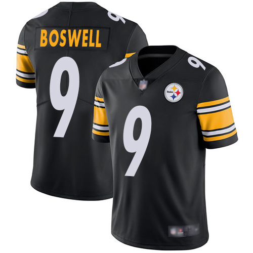 Men Pittsburgh Steelers Football 9 Limited Black Chris Boswell Home Vapor Untouchable Nike NFL Jersey